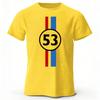 2026summer Casual New Item 53 Pure Cotton Short Sleeved Mens Street Casual Top Womens Fashionable Soft and Lightweight Tshirt