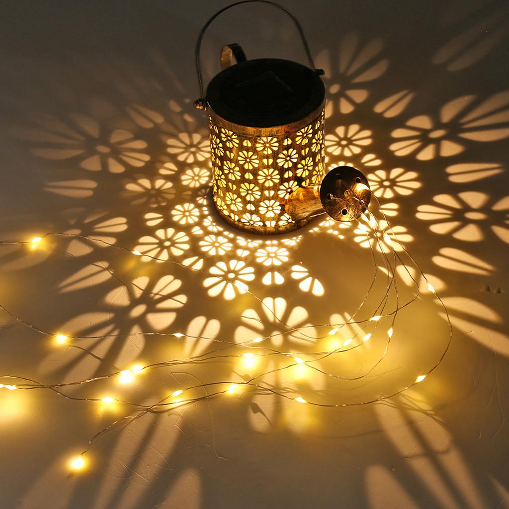 36 светодиодов 570 мм на солнечной энергии, уличный светильник для чайника, лейка, лампа, сказочный гирляндный светильник