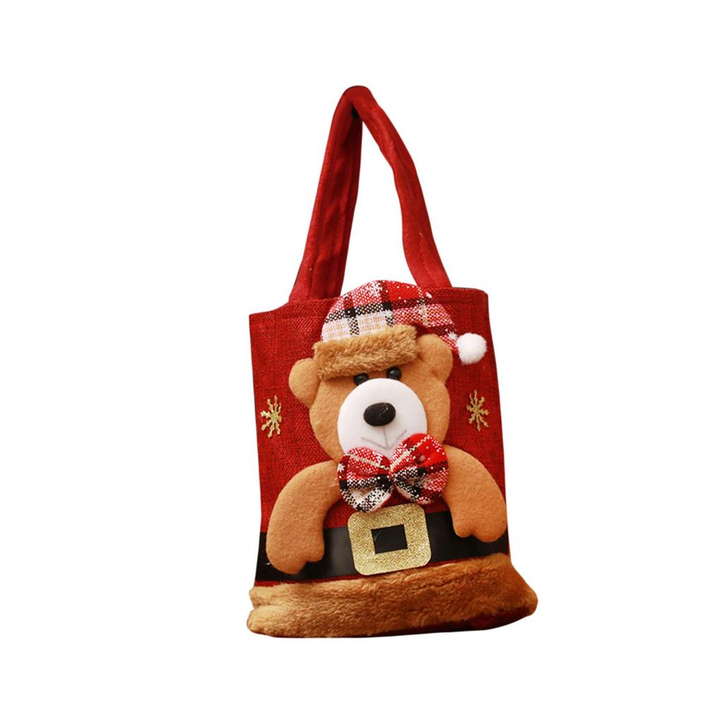 Рождественский подарок кукольная сумка рождественские принадлежности для вечеринок переносная сумка сумка для конфет