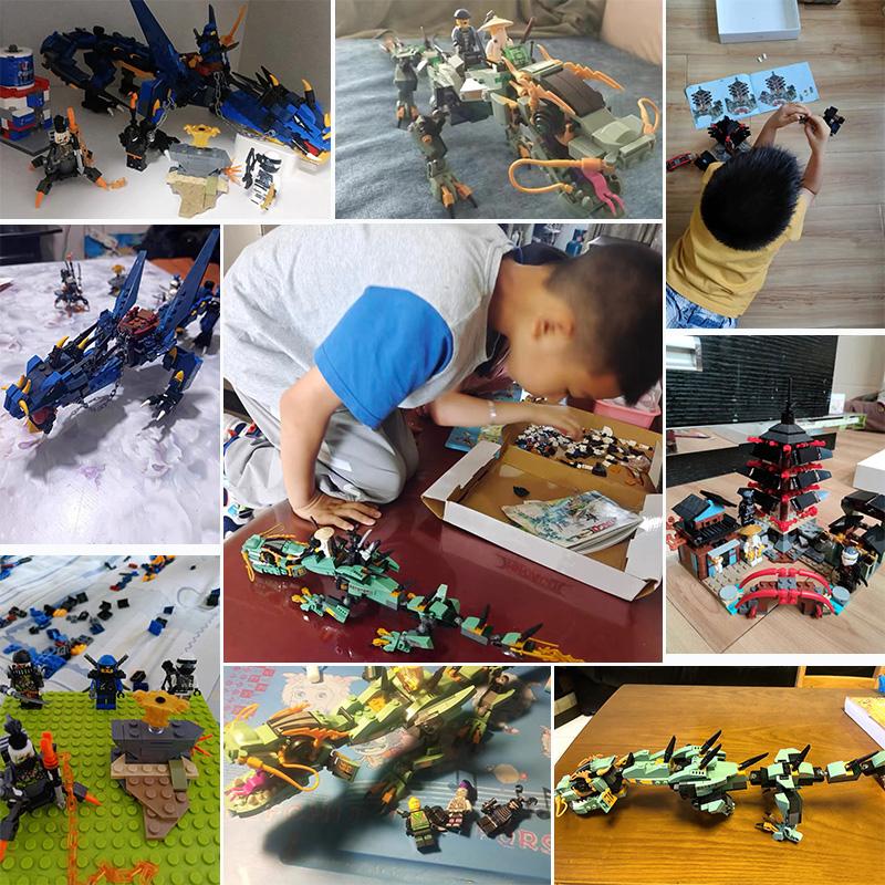 Конструкторы Phantom Ninja Ninja Raiden Dragon Ninjas Игрушка в подарок для ребенка 7 лет