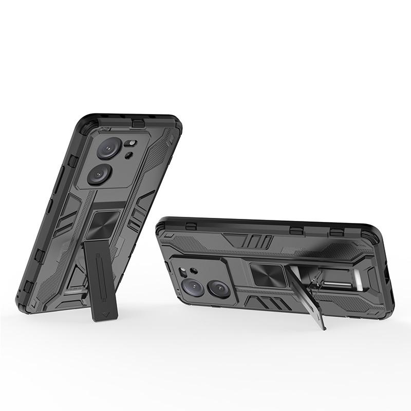 For Xiaomi Mi 13T Mi13T Pro Case Shockproof Car Magnetic Rugged Armor Phone Cases For Xiaomi 13T Pro Stand Holder Back Cover