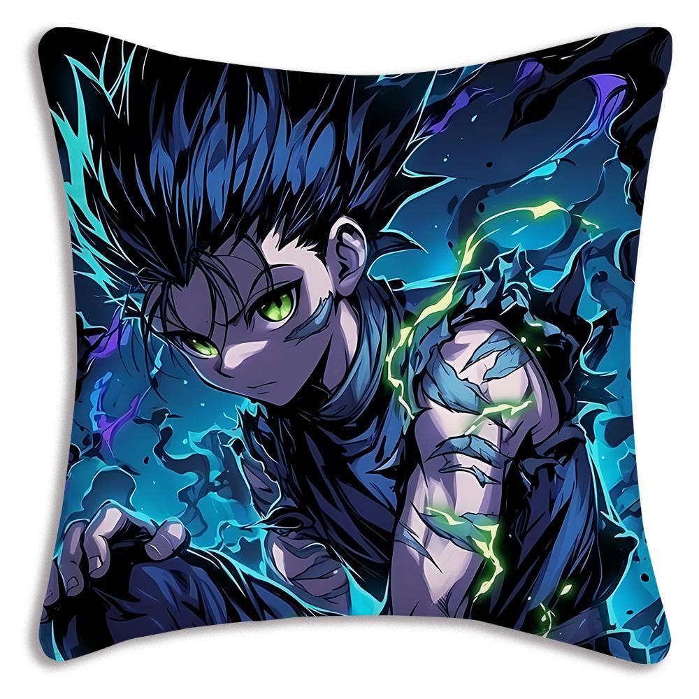 Аниме Для h-Hunter X HunterS Наволочки Мультяшные Диван Декоративные Домашние Двусторонние Печать Короткий Плюш Милая Наволочка