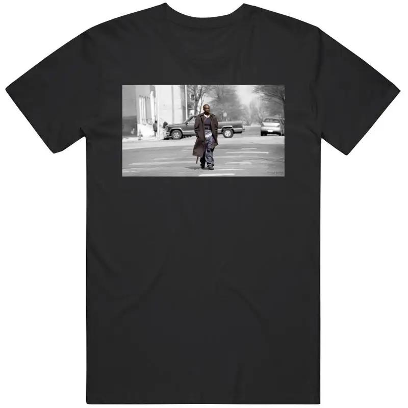 Omar Little Coming The Wire Cult Classic Tv Show Fan T Shirt