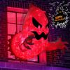LED Giant Window Ghost Scary Phantom Coming Out Of Window Blow Up Inflatable Halloween Party Outside Yard Garden Lawn Decor