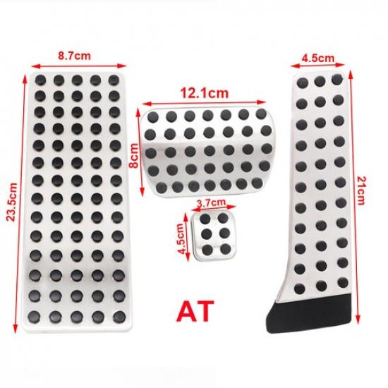 Car Rest Brake Gas Clutch Pedal Cover For Benz C E S W203 W204 W211 W212 W210