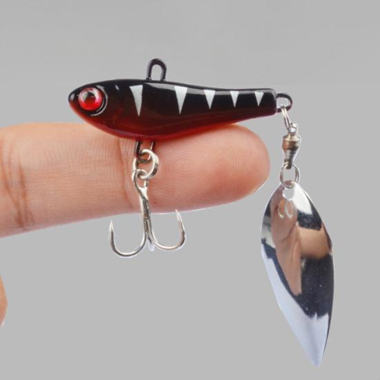 5 шт. Рыболовные приманки Реалистичный вид Яркие цвета Вращающиеся блесны Пресноводные блесны Искусственные металлические приманки Жесткие приманки