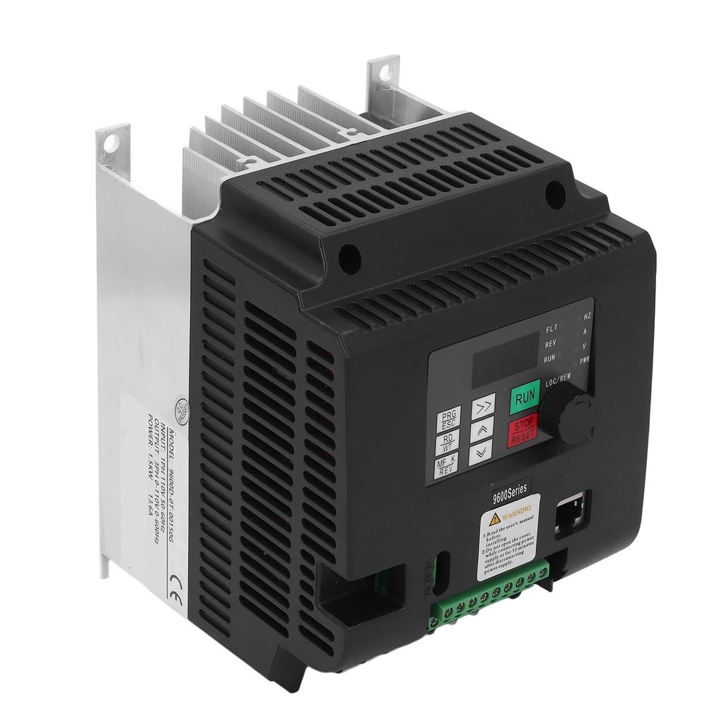 Векторный преобразователь частоты Однофазный вход 110 В на трехфазный выход Привод с регулируемой частотой Контроль