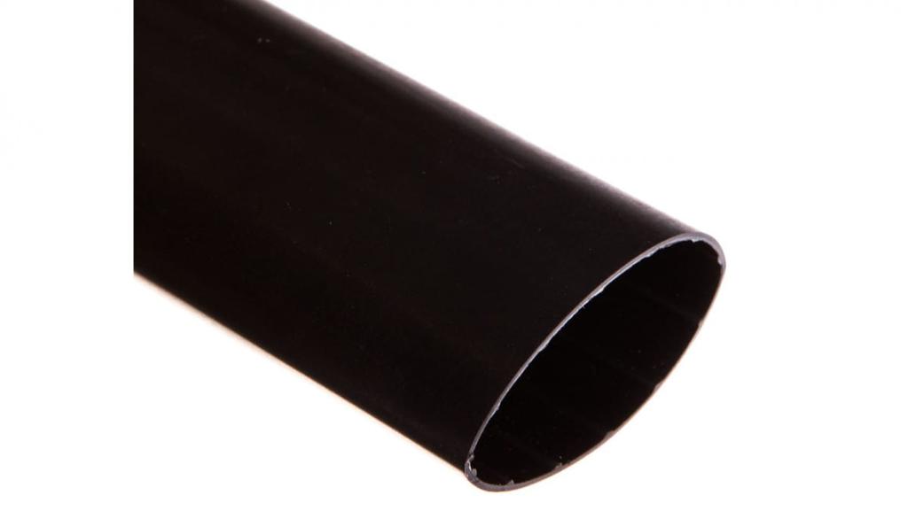 Rura Termokurczliwa Grubościenna Z Klejem 33/8Mm Czarna Crma338 /1M/