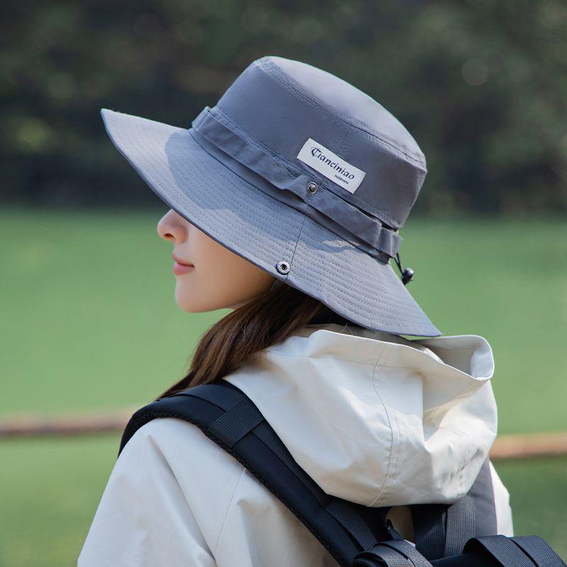 Солнцезащитная водонепроницаемая шляпа-ведро с завязками на шнурке для спорта, быстросохнущая, летняя шляпа для альпинизма