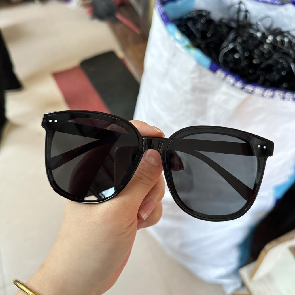 Маленькие трехточечные солнцезащитные очки, квадратные солнцезащитные очки, солнцезащитный крем, защита от ультрафиолета, большая оправа с дренажем, очки-стойла