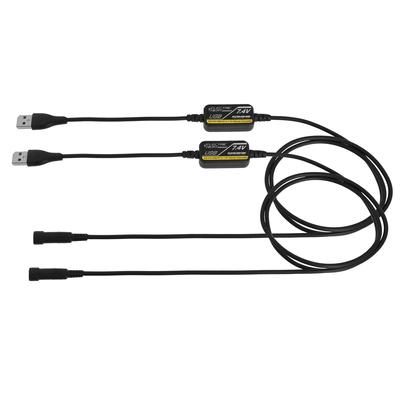 USB Конвертер для перчаток для мотоциклов Черный Бесплатный EK-315 5В-7,4В
