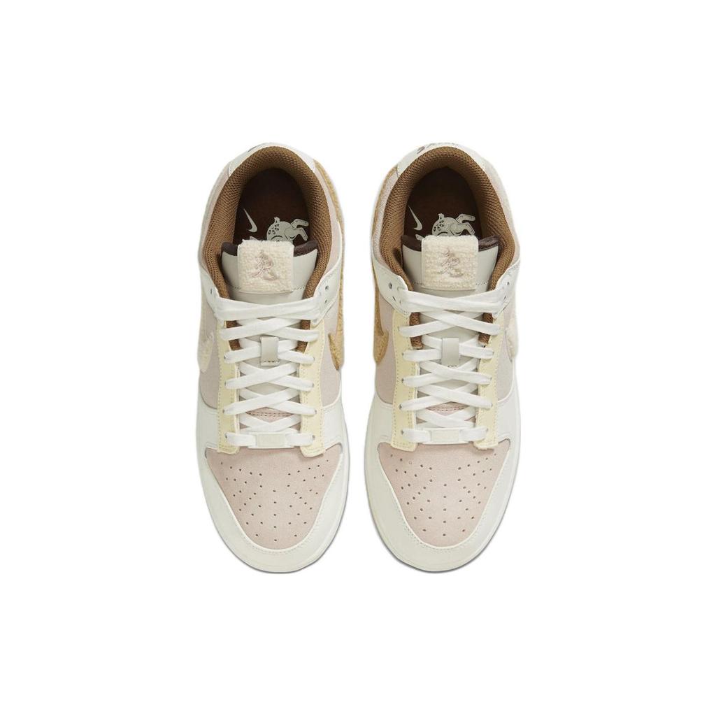 Nike Dunk Low Year of the Rabbit - Кроссовки унисекс Fossil Stone Brown Coconut-Milk Sail FD4203-211