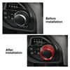 Center Gear Shift Switch Button Knob Trim For Dodge RAM 1500 18+ High Versio Red