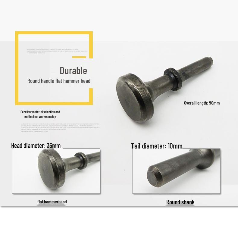 Набор инструментов для снятия соединений и шаровых опор пневматическим зубилом