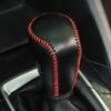 Кожаный чехол для ручки переключения передач автомобиля Mazda 3 Axela Atenza CX-5 CX3 CX-3 CX5 2015-2020 AT Gear Head Collars Чехлы для ручного тормоза
