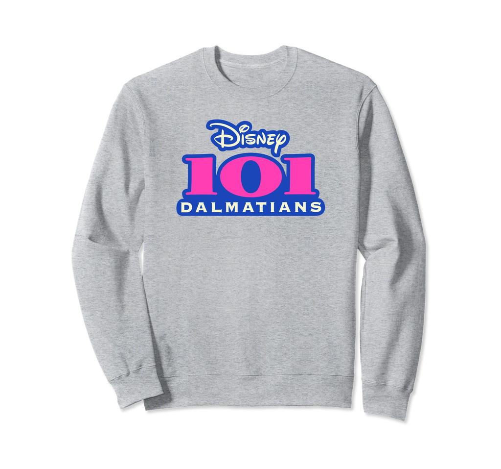 Disney 101 Dalmatians Pink Font Classic Официальный свитшот с логотипом фильма