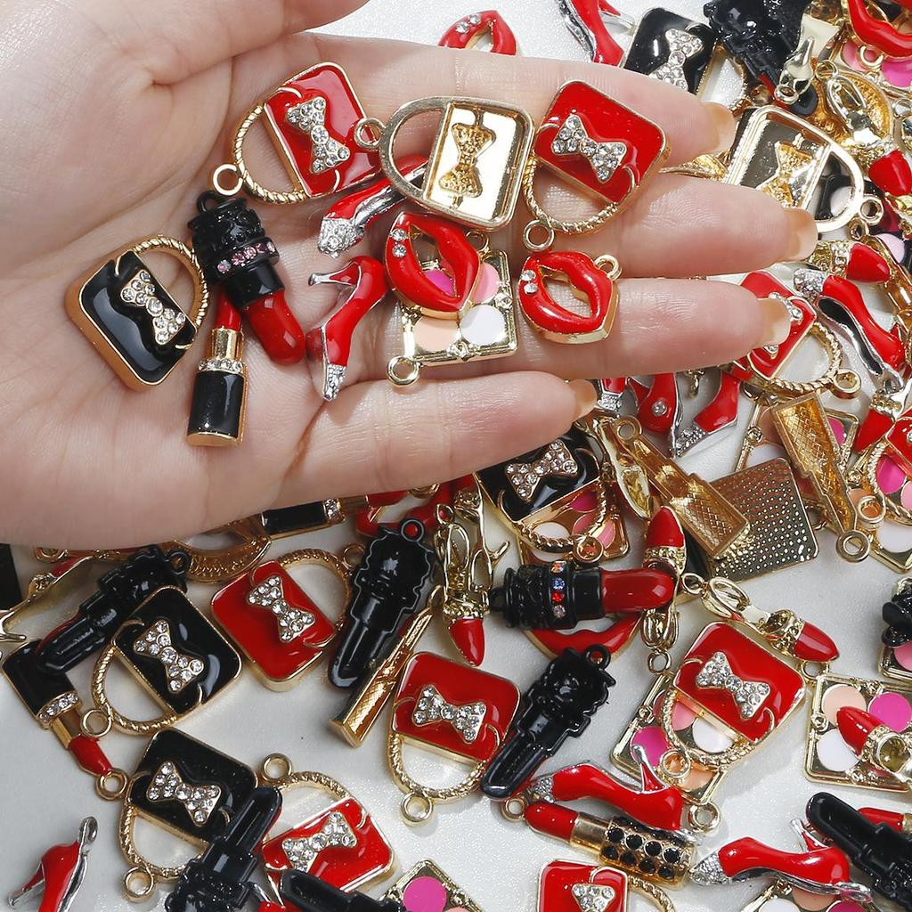 2/4 шт., вставка масла с бриллиантами, элемент красоты, аксессуары из сплава металла для изготовления ювелирных изделий, ожерелье, браслет, серьги «сделай сам»