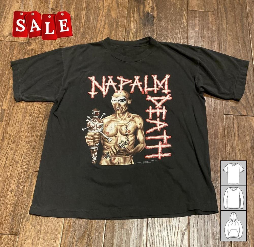 Горячий подарок Napalm Death для фанатов Черная футболка S235XL TH722 Унисекс футболка