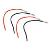 10шт RC щеточный моторный кабель черный красный 4 мм банановый разъем 16AWG силиконовый провод для Axial Scx10