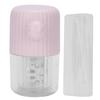 Portable Contact Lens Washer Manual Lens Cleaner Case Rotation Cute Cleaning DevicePink