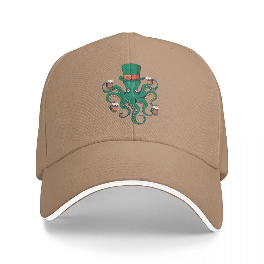 Baseball Caps St Patricks Day Octopus Casquette Female Male Sport Summer Hats