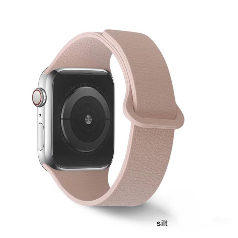 Magnetic Strap For Apple Watch Series 11 42mm 46 45 41 44 40 38mm Silicone Band For Iwatch Ultra 3 2 1 49mm 10 9 8 7 6 54 3 2 1