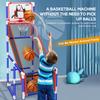 Basketball Game Set Kids Basketball Hoop for Indoor Outdoor with 4 Balls 88cm to 140cm Height Adjustment Basketball
