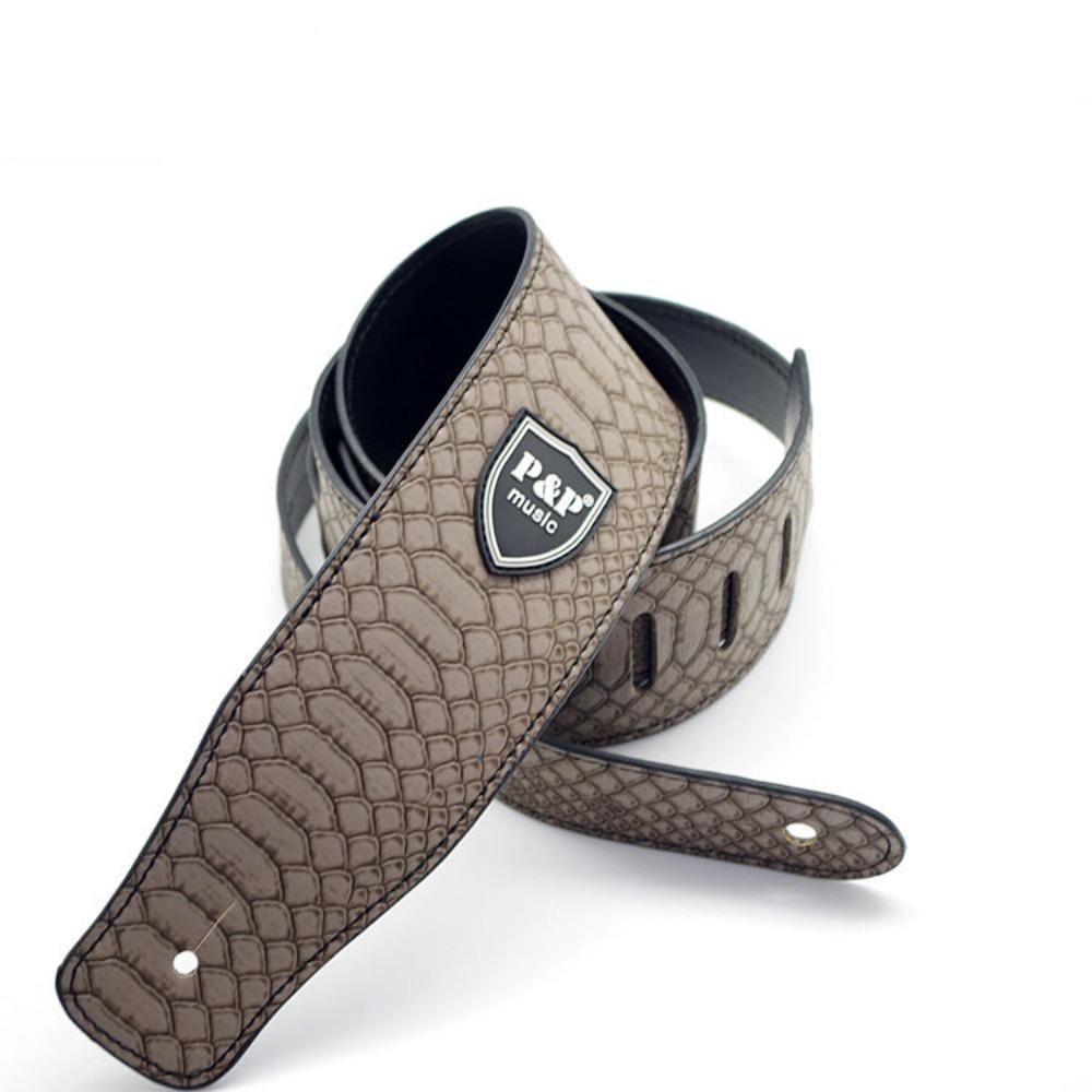 Durable Leather Guitar Strap Widening Adjustable Guitar Crossbody Strap Guitar Accessories Bass Strap Electric Guitar