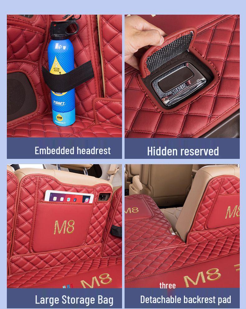 AITO M8 2025 Коврик в багажник Полное покрытие для Huawei AITO M8 Пятиместный/Шестиместный Задний отсек