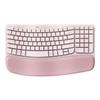 Logitech Эргономичная беспроводная клавиатура Wave Keys