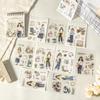20 листов/пакет Книга наклеек для карьеры Коллаж Аккаунт Украшение для рук Для офиса Фоторамки Чашка Канцелярская коробка Дневник Снова в школу