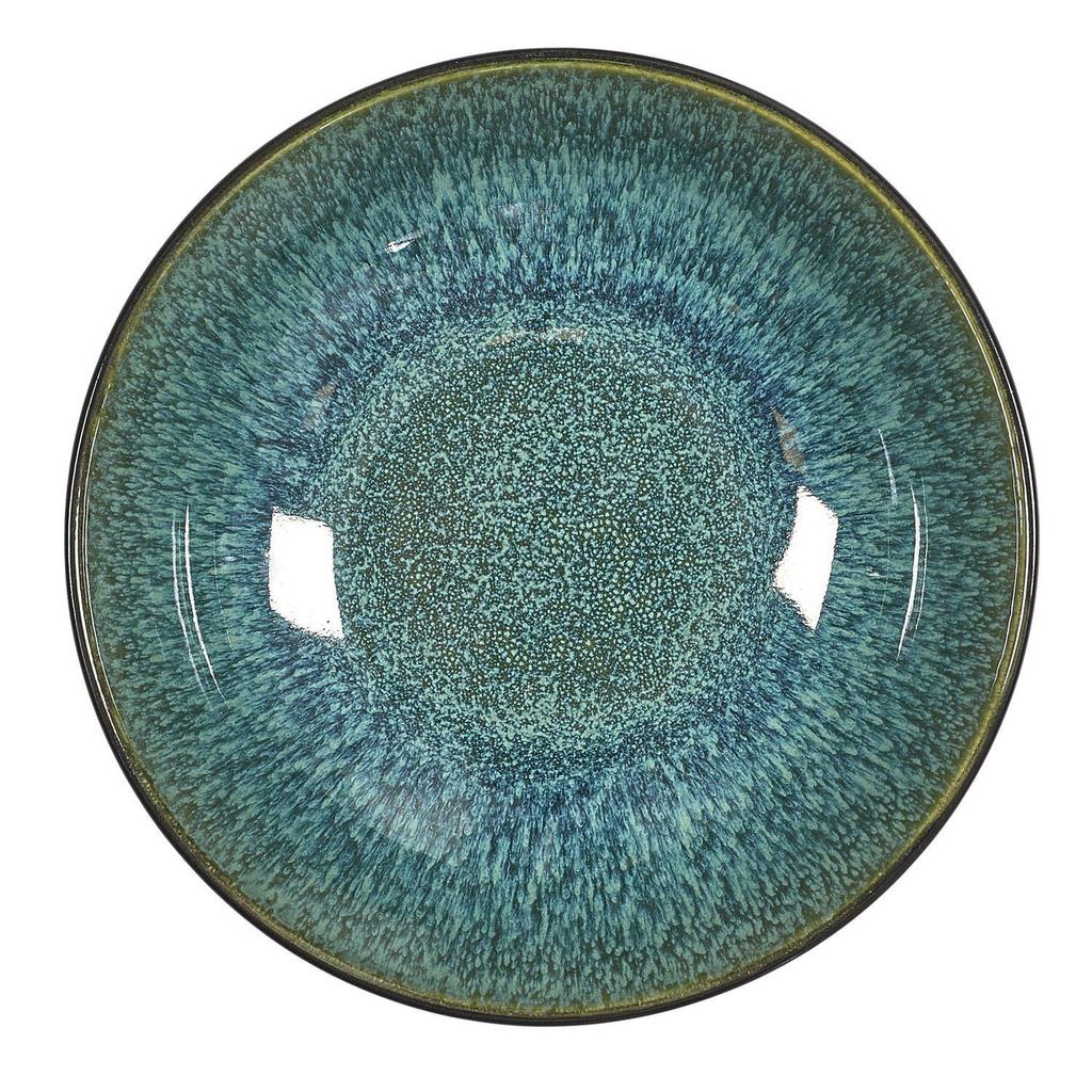 Elia SOUP PLATE 18.5 green CERAMIC retro