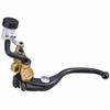 Daytona NISSIN Motorcycle Radial Clutch Master Cylinder Vertical 14mm Gold Lever 64207 19 (Horizontal Equivalent) Body/Black