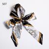 Good Ties Ribbon Small Scarves Silk Spring and Summer Long Scarves Girls Thin Narrow 4cm*85cm Hair Band Bundled