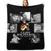 Best Clear Design of American Legend Singer SongwriterActor Cliff Richard Throw Blanket Fade Resistant Durable Throw Blanket