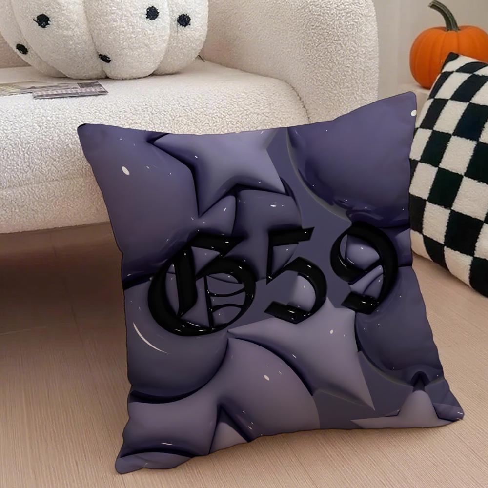 HipHop Underground SSuicideboys G59 Cushion Cover Throw Pillow Cover Hidden Button Durable Polyester Chair Cushion