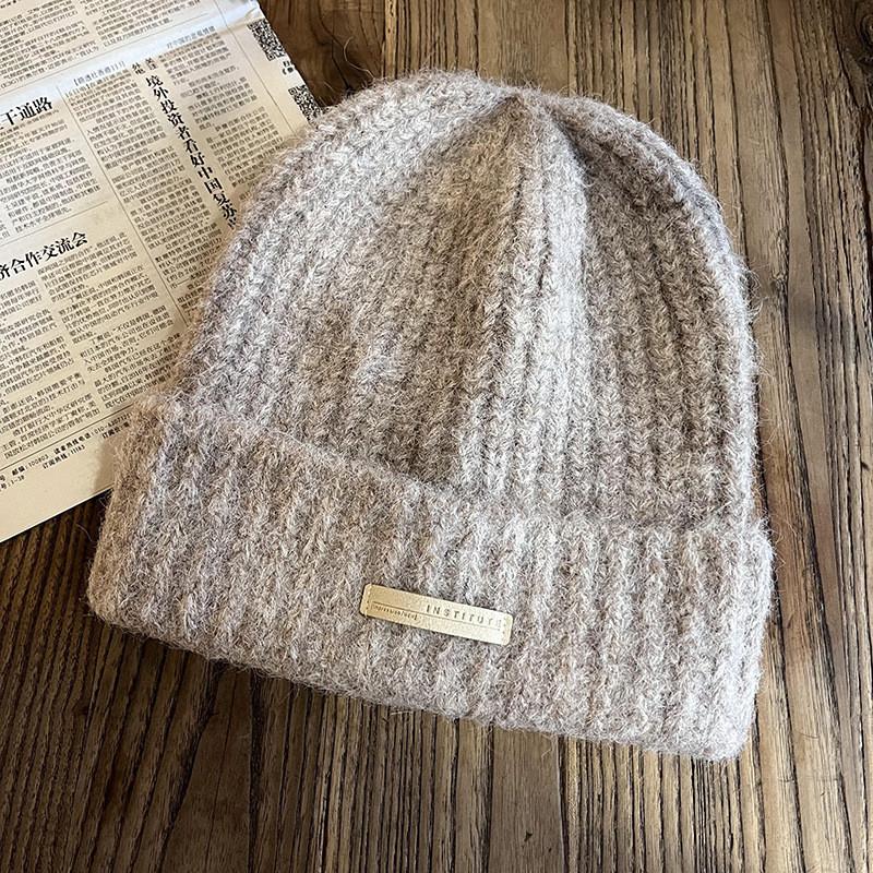Warm Knit Cap For Students With Fashion For Winter Outdoor Activities