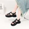 Platform Sandals Women's Summer New Small Beach Shoes Commuting Not Tired Feet Versatile Sandals