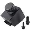 Aluminum Power Steering Pump Fluid Reservoir Tank Sandblasting for V6 V8 VT VX VU VY VZ VE LS1 LS2 Silver Black
