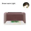 Outdoor Solar Powered LED Step Light Waterproof Garden Stair Lamp for Deck Fence Railing Yard Pathway Patio Landscape Lighting