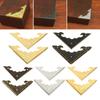 Fittings Hardware Metal Antique Jewelry Wooden Box Parts Decoration Corner Leg Corner Protector