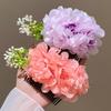 Headwear Flowers Hairpin Thai Style Chignon Hair Clips Floral Hair Comb  Water Splashing Festival