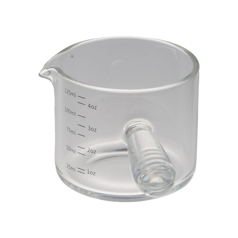Single Spout Espresso Measuring Cup Glass Coffee Supplies Espresso Shot Milk Jug Barista