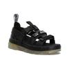 Dr. Martens Leather Versatile Fashion Sandals Unisex Sandals Black 27298001