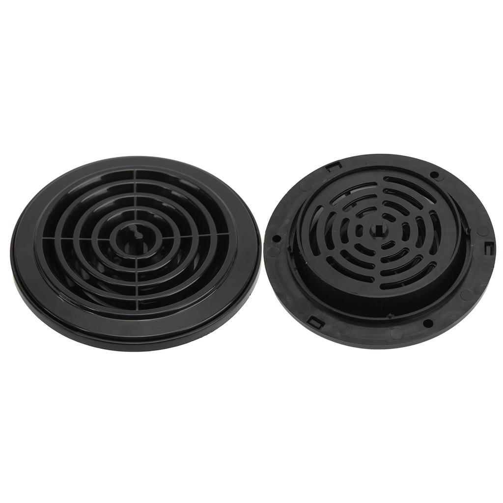 Круглая софитная вентиляционная решетка ОВКВ Вентиляция Универсальная для автомобиля, автобуса, дома на колесах, яхты, лодки, ванной комнаты, кондиционера