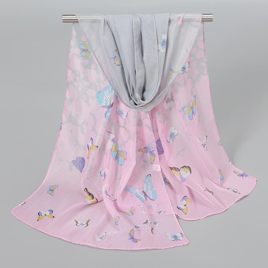 Китайский красный однотонный шифоновый маленький шелковый платок женский маленький подарок, тонкий большой красный подарок на День защиты детей