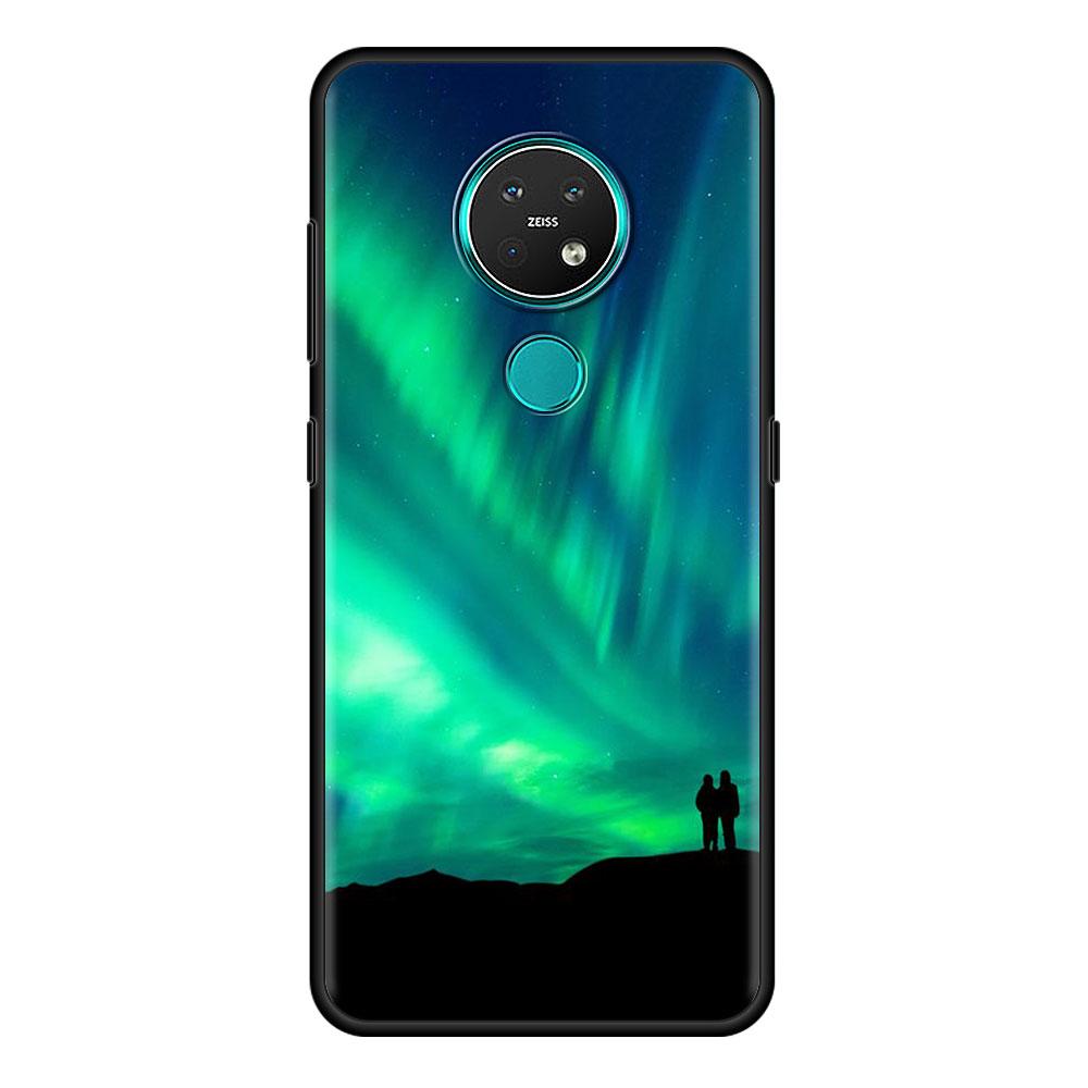 Northern Lights Sky Cell Phone Case for Nokia 5.4 7.2 3.4 5.3 2.3 3.2 8.3 5G 2.4 2.2 4.2 1.3 1.4 C20 G20 X20 Cover Coque