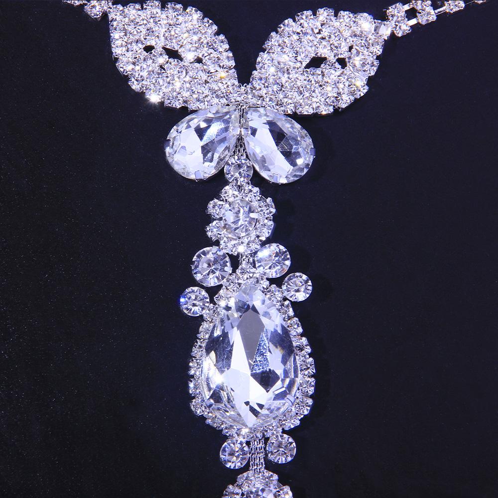 Shinny Stonefans Bikini Cute Kawaii Rhinestone Butterfly Panties Sexy  New Bling Crystal Belly Wholesale Body Chains for Women Jewelry