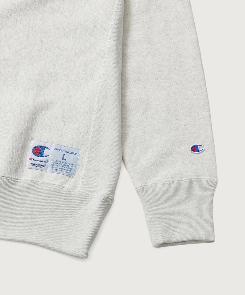 CHAMPION X Undercover Reverse Weave Psycho Sweatshirt Oatmeal