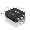 VAORLO RCA в HDMI AV в HD GANA 1080P Mini RCA Композитный CVBS AV в HD видео аудио конвертер адаптер, совместимый с PAL